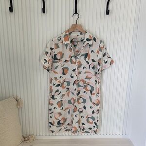 Rachel Zoe Linen Botton down dress Size Medium